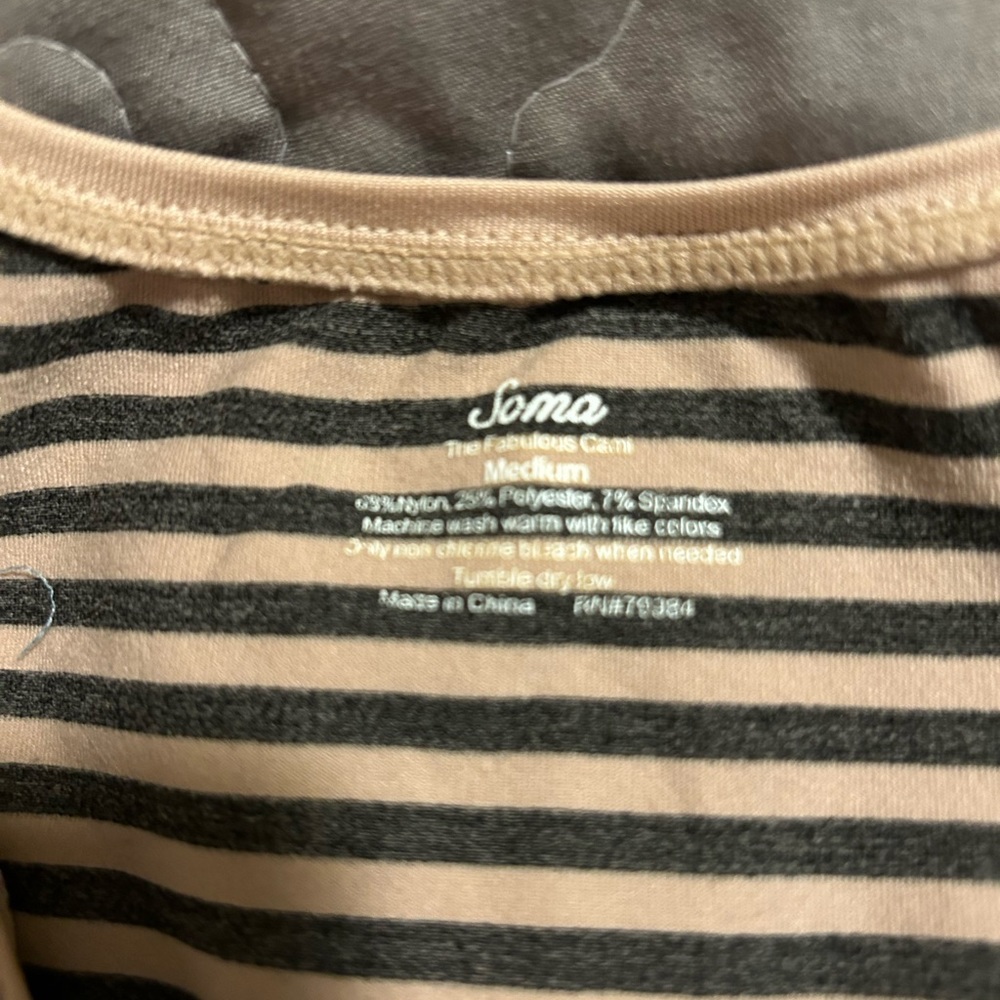 ⭐️ Soma MED. striped ladies tank tops - set of 2 - Picture 4 of 4